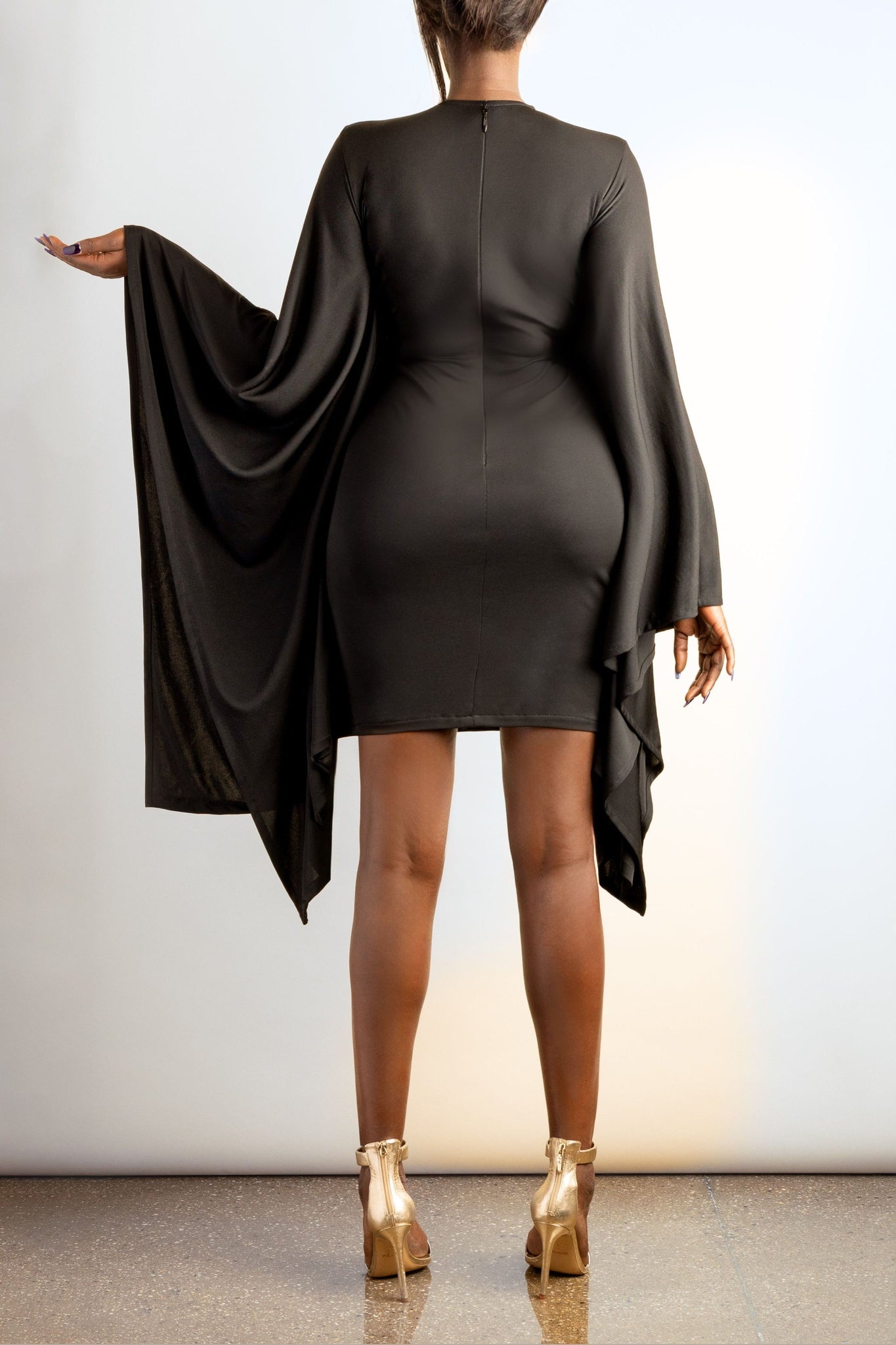 Short caftan dress