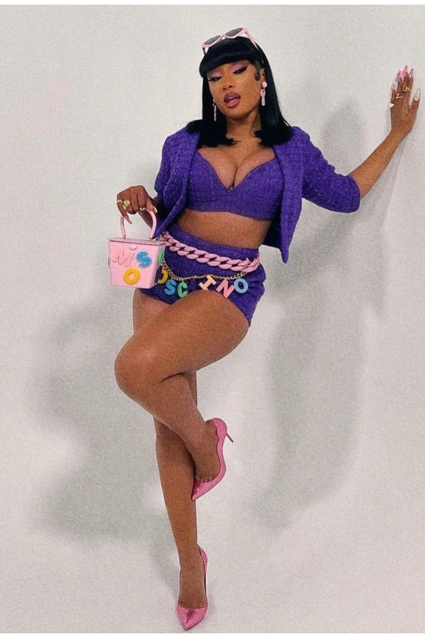 Custom purple 3 pieces set